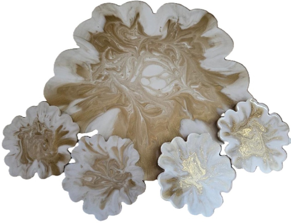 Table Center -Coasters Decor 2
