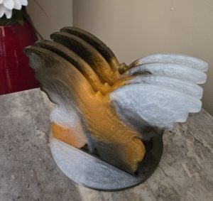 Orange and Brown Butterfly Coasters