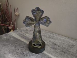 Black & Gold Cross