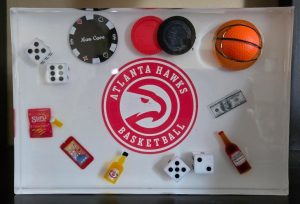 Atlanta Hawks Mancave Decor