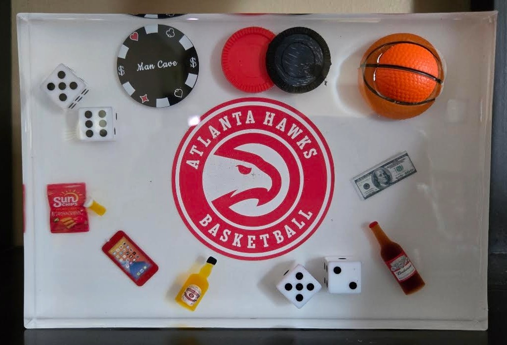 Atlanta Hawks Mancave Decor