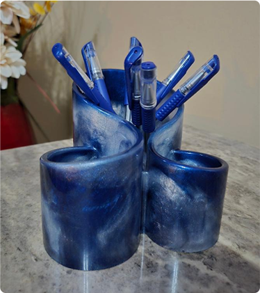 Blue Ocean Pen Holder