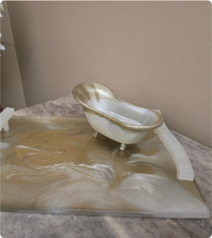 Bathtub Tray Set