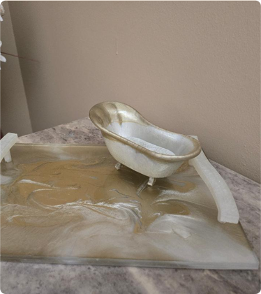 Bathtub Tray Set